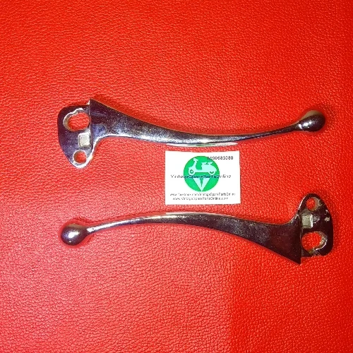 CHROME LEVER SET FOR LML VESPA