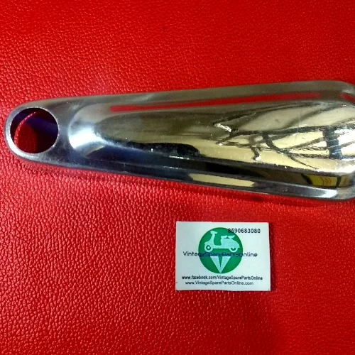 CHROME PLAIN HUB COVER FOR CHETAK VESPA150 PRIYA