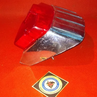 CHROME PLASTIC BRAKE LIGHT SET FOR VIJAI SUPER 2