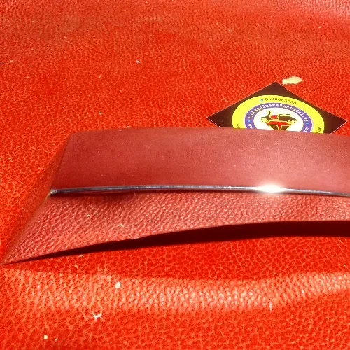 CHROME PLASTIC MUDGAURD FISH FOR LML