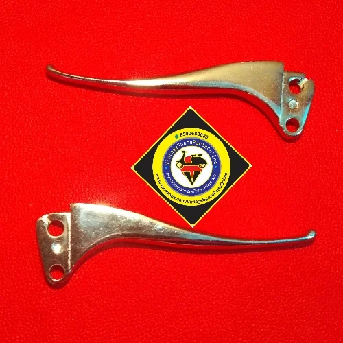CHROME PLATED LEVER SET FOR CHETAK 2