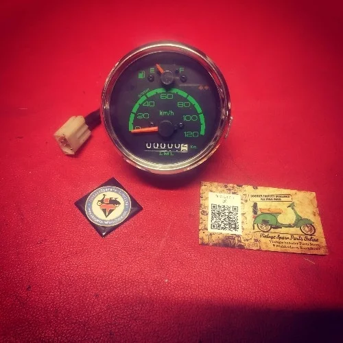 CHROME RIM SPEEDO METER SET FOR LML NV