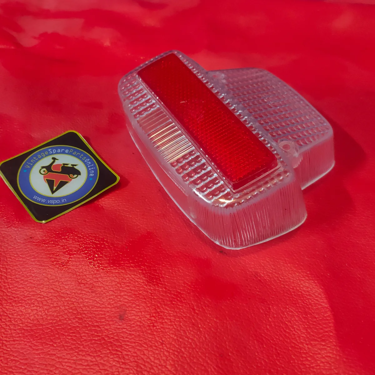 CLEAR LENSE BRAKE LIGHT GLASS FOR BAJAJ SUPER