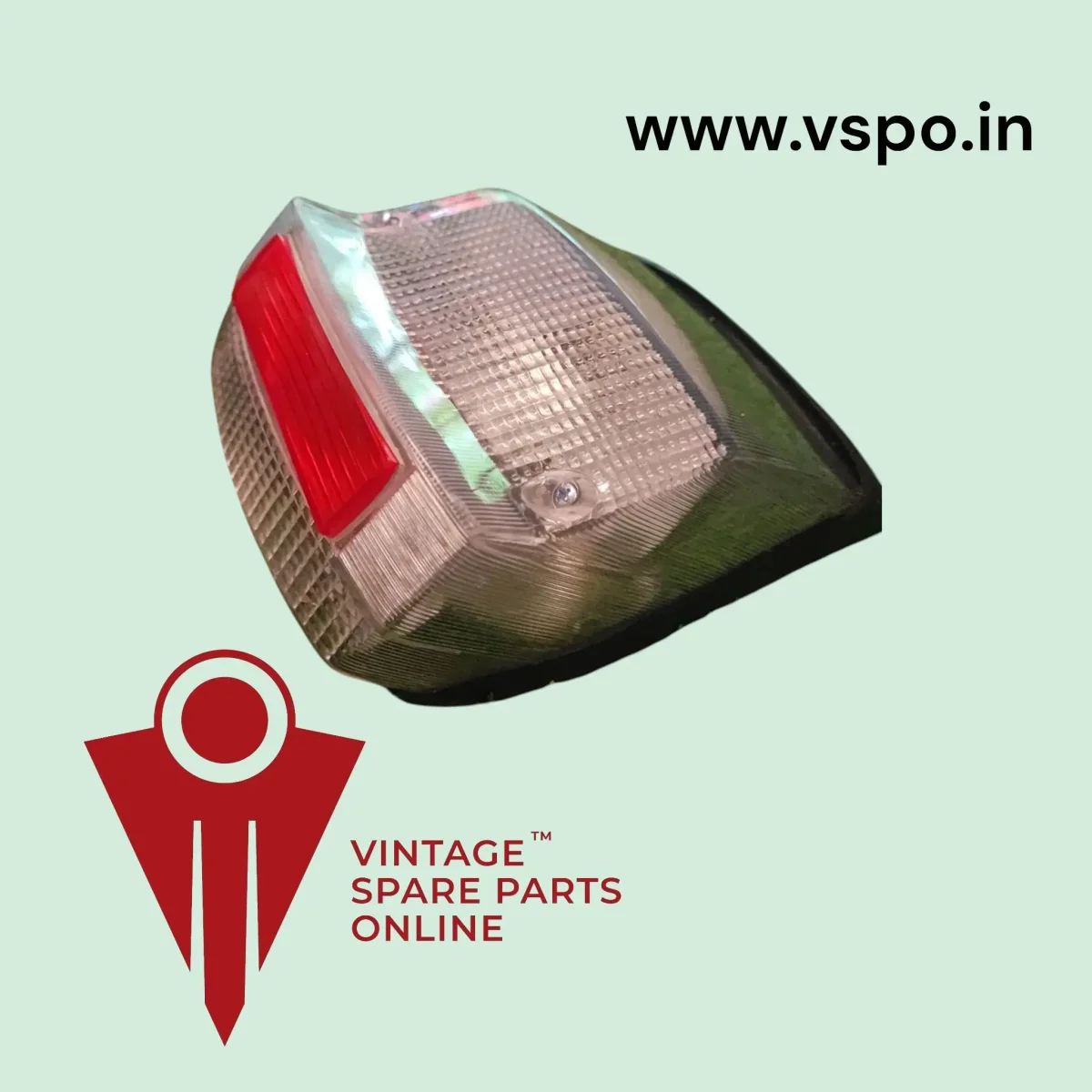 Clear lense brake light set for lml nv 2