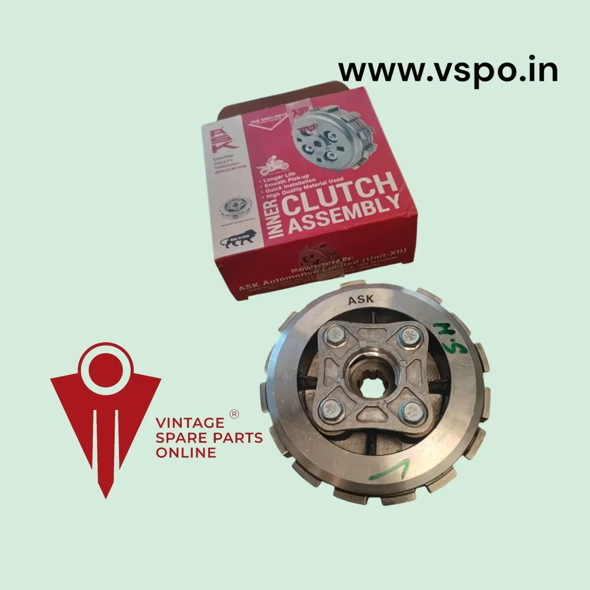 Clutch Assembly For Hero Honda Splendor, Cd100ss