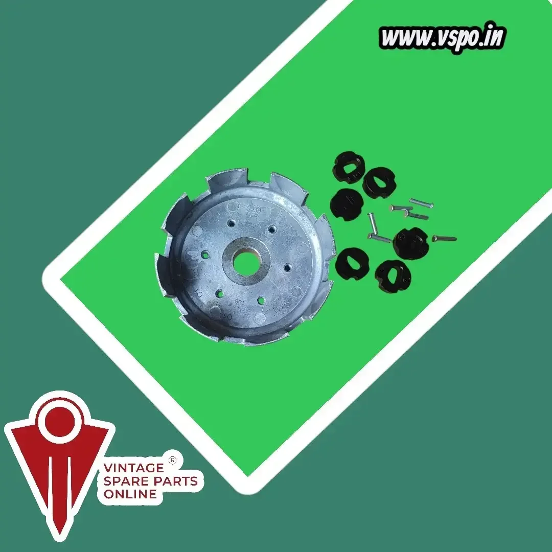 Clutch housing with revet for CD100/ Splendor 2