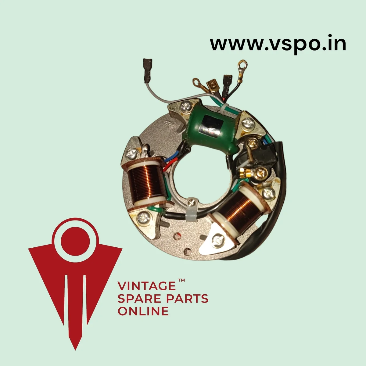 COIL PLATE ASSY FOR 12V CHETAK