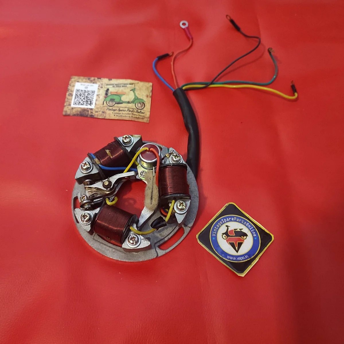 COIL PLATE ASSY FOR 6V CHETAK