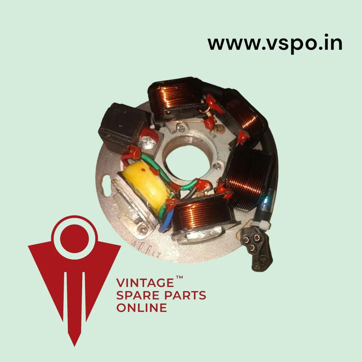 COIL PLATE ASSY FOR LML VESPA T5 SELECT(SOCKET TYPE)