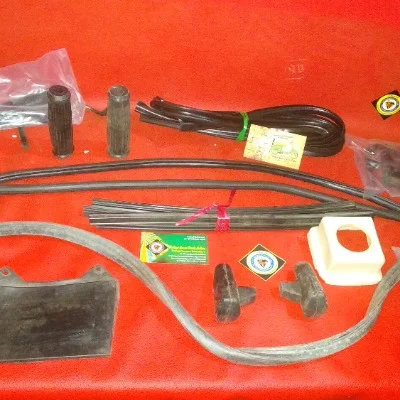 COMPLETE BLACK RUBBER KIT FOR VIJAI SUPER