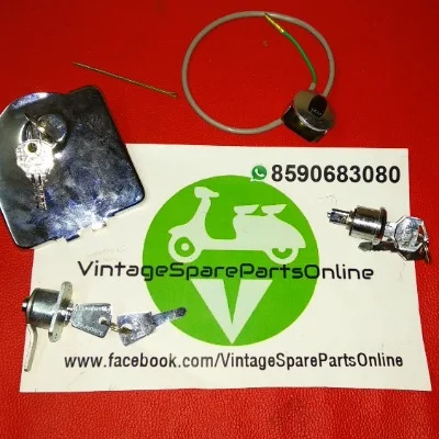 COMPLETE LOCK KIT FOR LAMBRETTA LI150