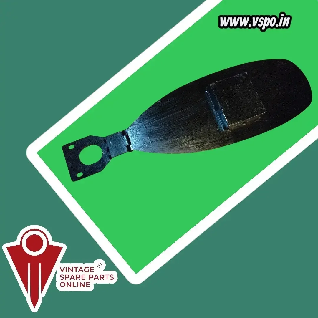 Custom made metal long seat plate for chetak, priya, cub, super 2
