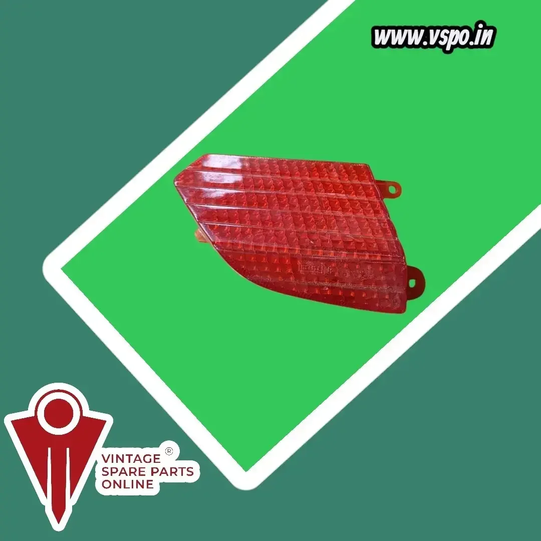 Dark Orange front right side indicator Glass for kinetic Honda