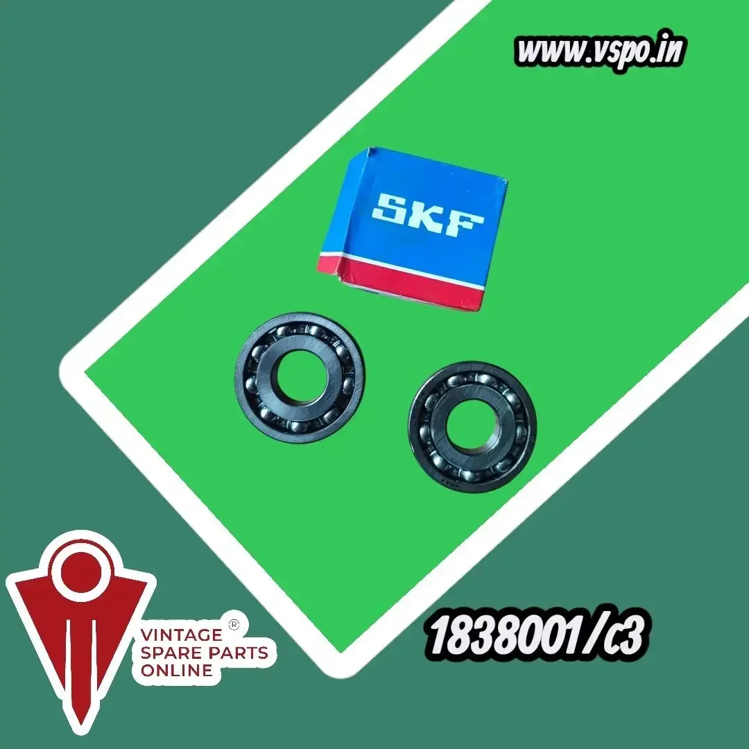 Engine bearing(1838001/C3) set of 2 piece for chetak