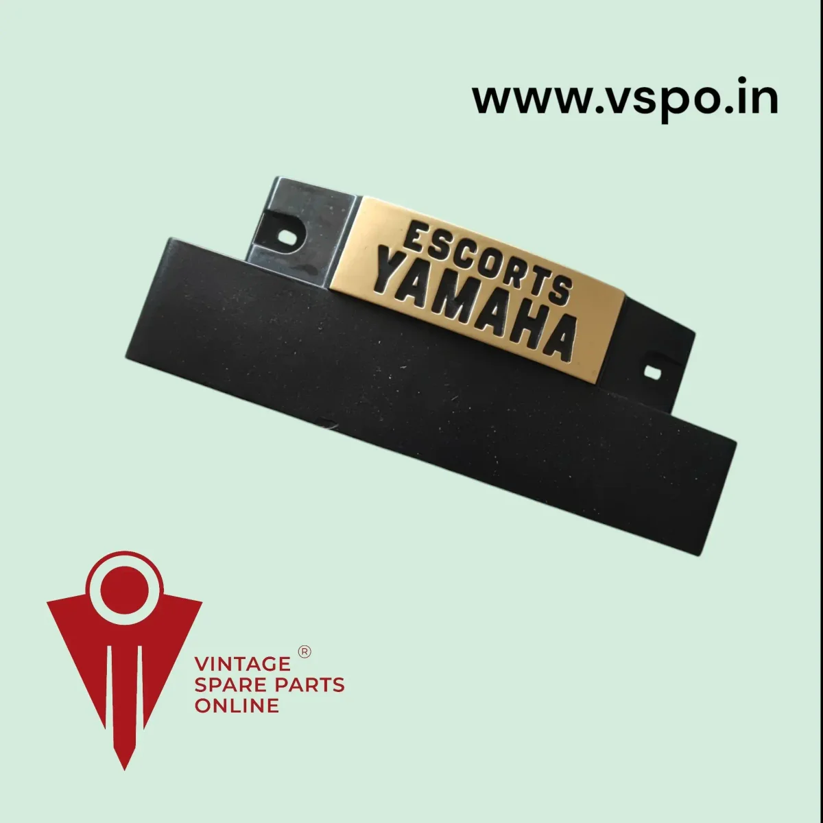 Escorts yamaha front fibre number plate for rx100