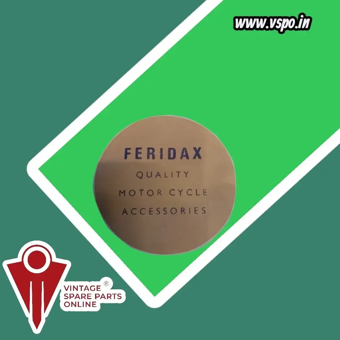 Feridax Tax token disc badge for vintage vehicles