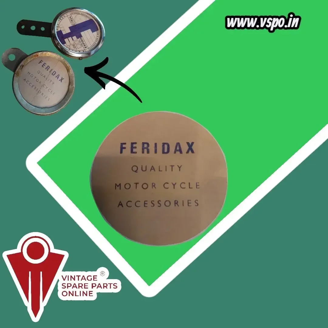 Feridax Tax token disc badge for vintage vehicles 2