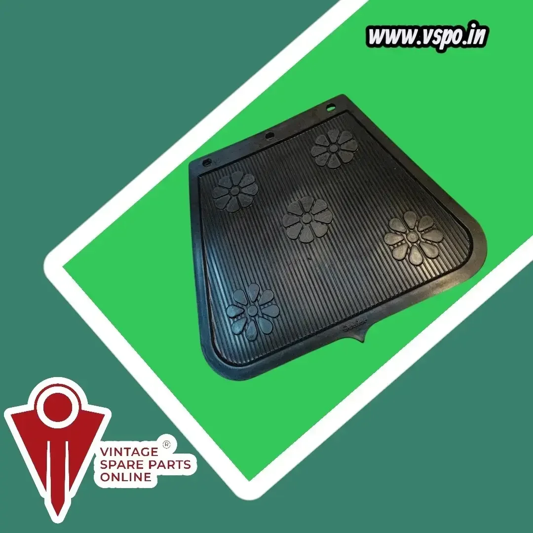 Flower design back mud flap for scooters