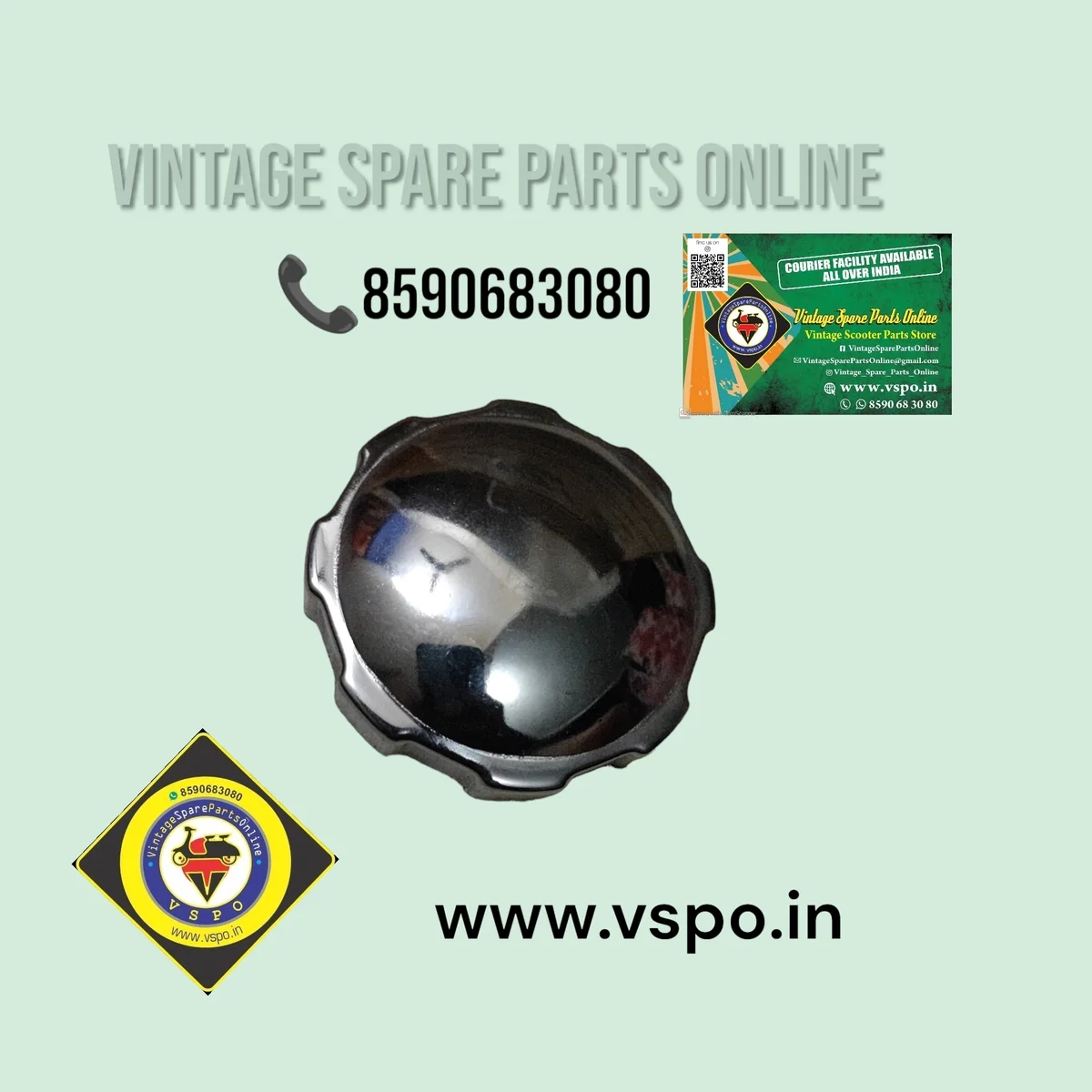 FLOWER TYPE PETROL TANK CAP FOR JAWA YEZDI