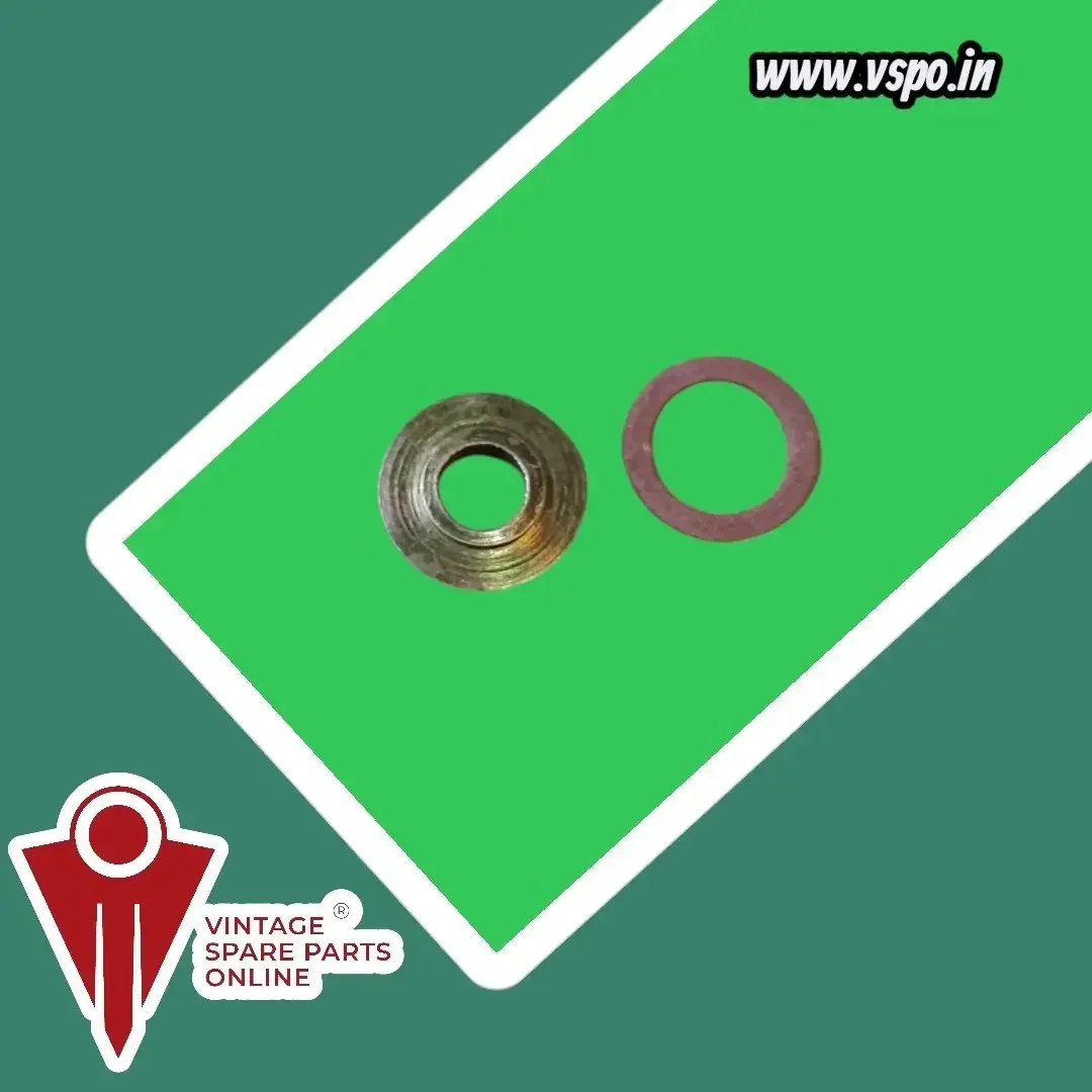 Fork leg bottom washer with fibre for yezdi