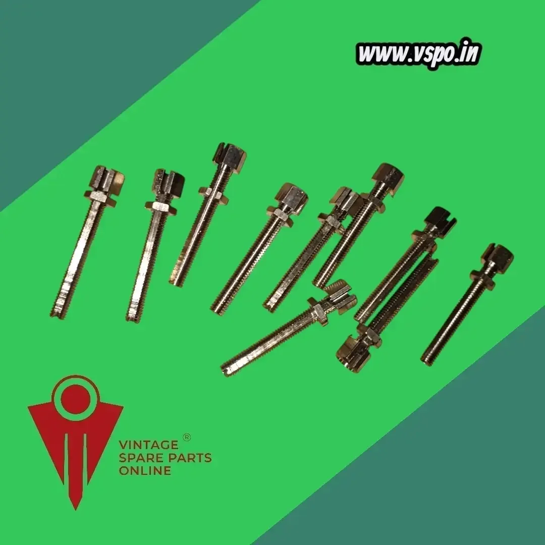 Front brake adjuster with nut for Yamaha RX 100