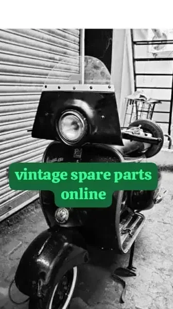 Front fibre visor with glass for vespa 150, cub, super, priya 2