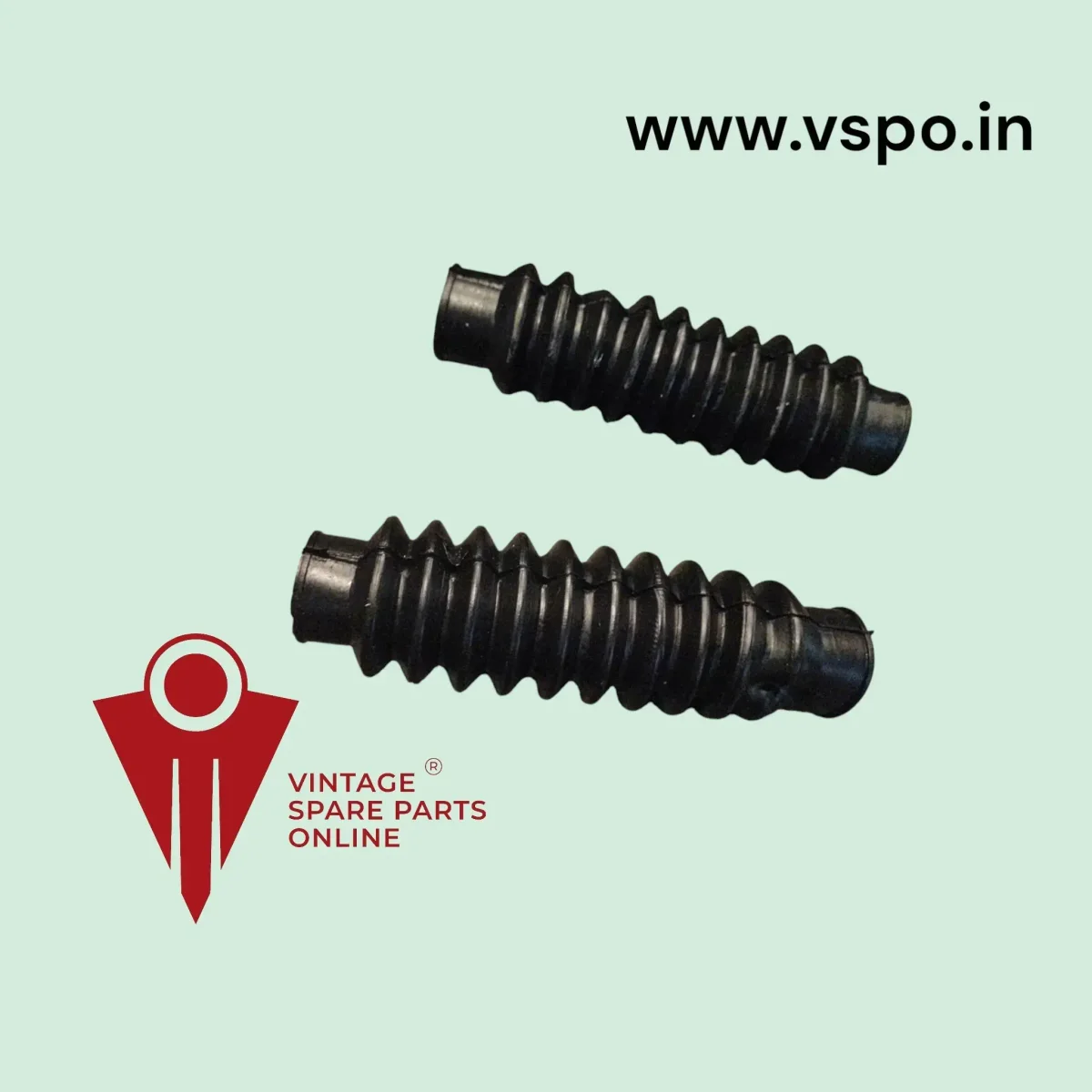 Front Fork Boot set For Kelvinator Avanti Moped