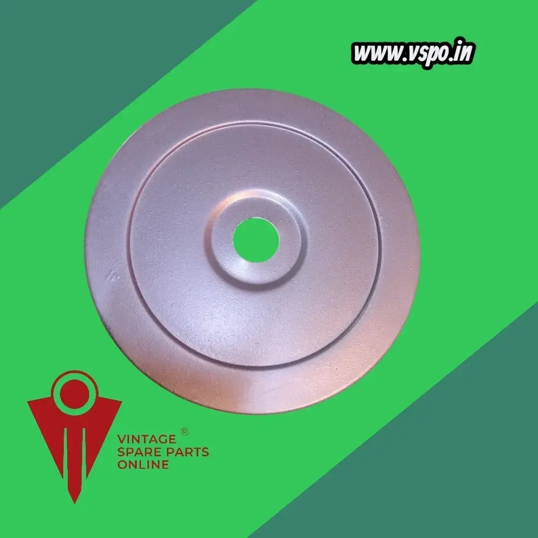 Front hub cover plate for yezdi