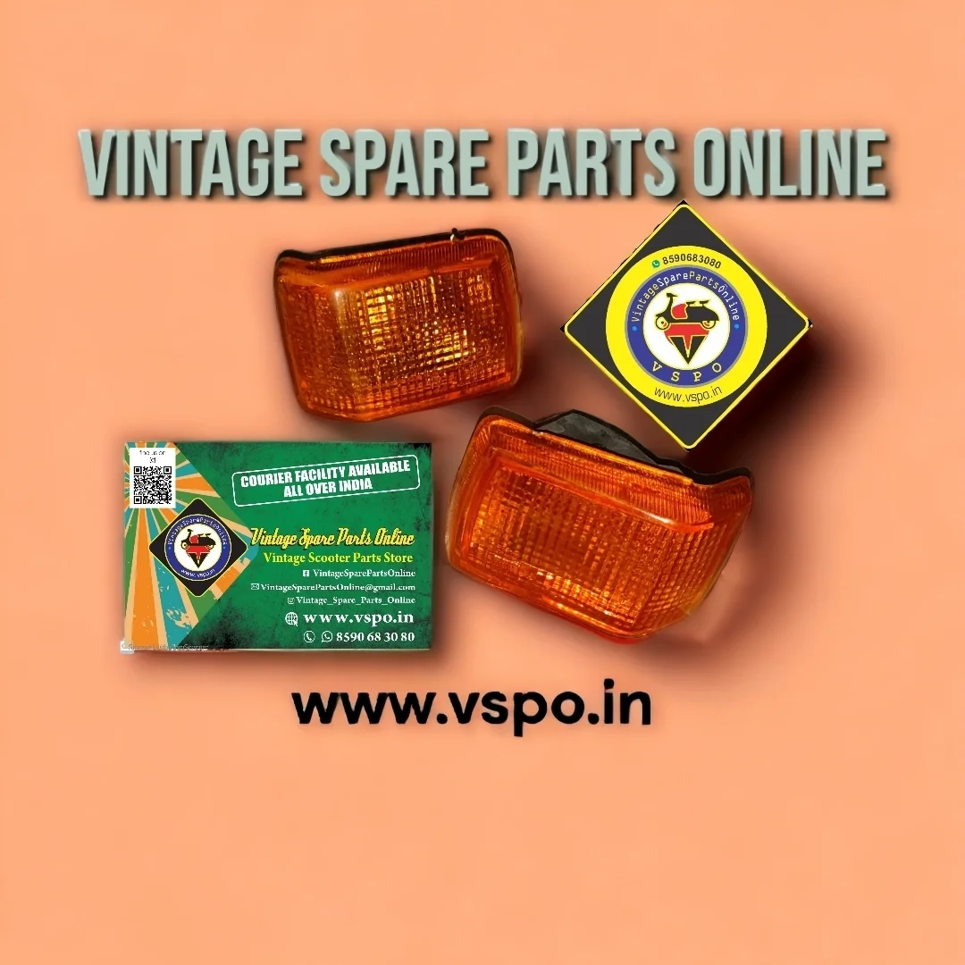 FRONT INDICATOR SET FOR BAJAJ CHETAK CLASSIC SL