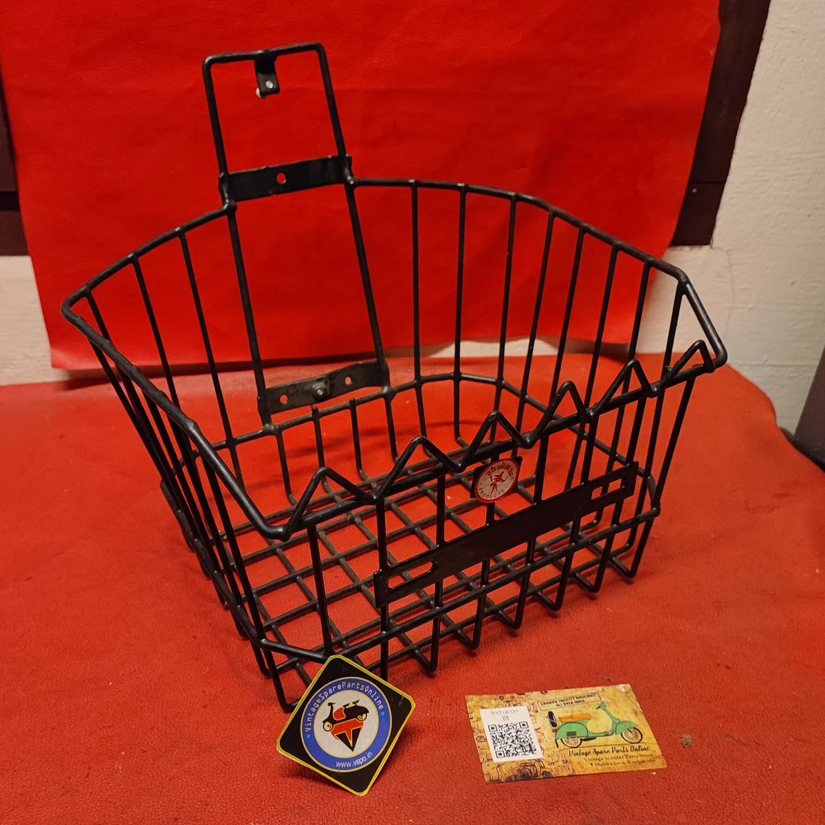 FRONT NET BASKET FOR BAJAJ M80 SCOOTERS