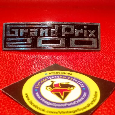 GEAND PRIX 200 METAL LOGO