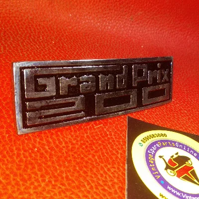 GEAND PRIX 200 METAL LOGO 2