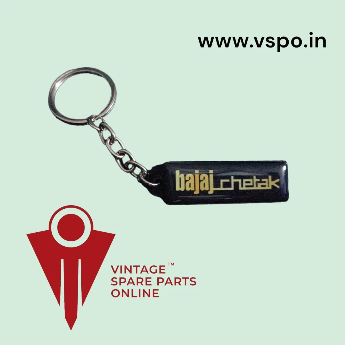 GEL TYPE BAJAJ CHETAK KEY CHAIN