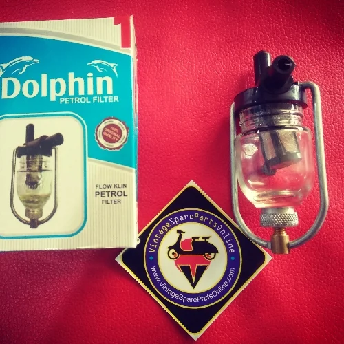 GLASS BOTTLE PETROL FILTER FOR JAWA YEZDI BULLET