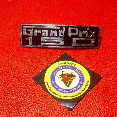 GRAND PRIX 150 METAL LOGO