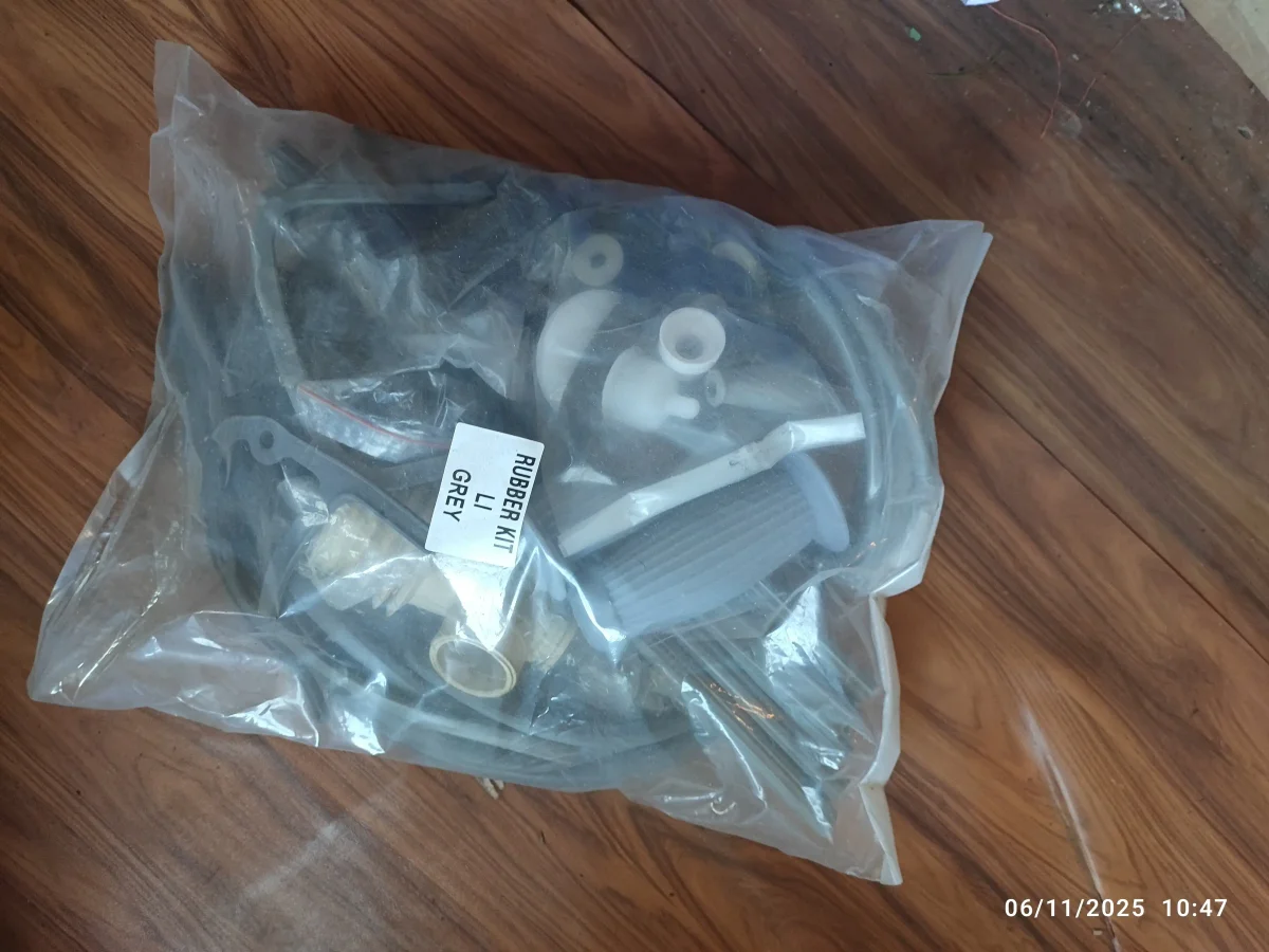 Gray rubber kit for vijai super