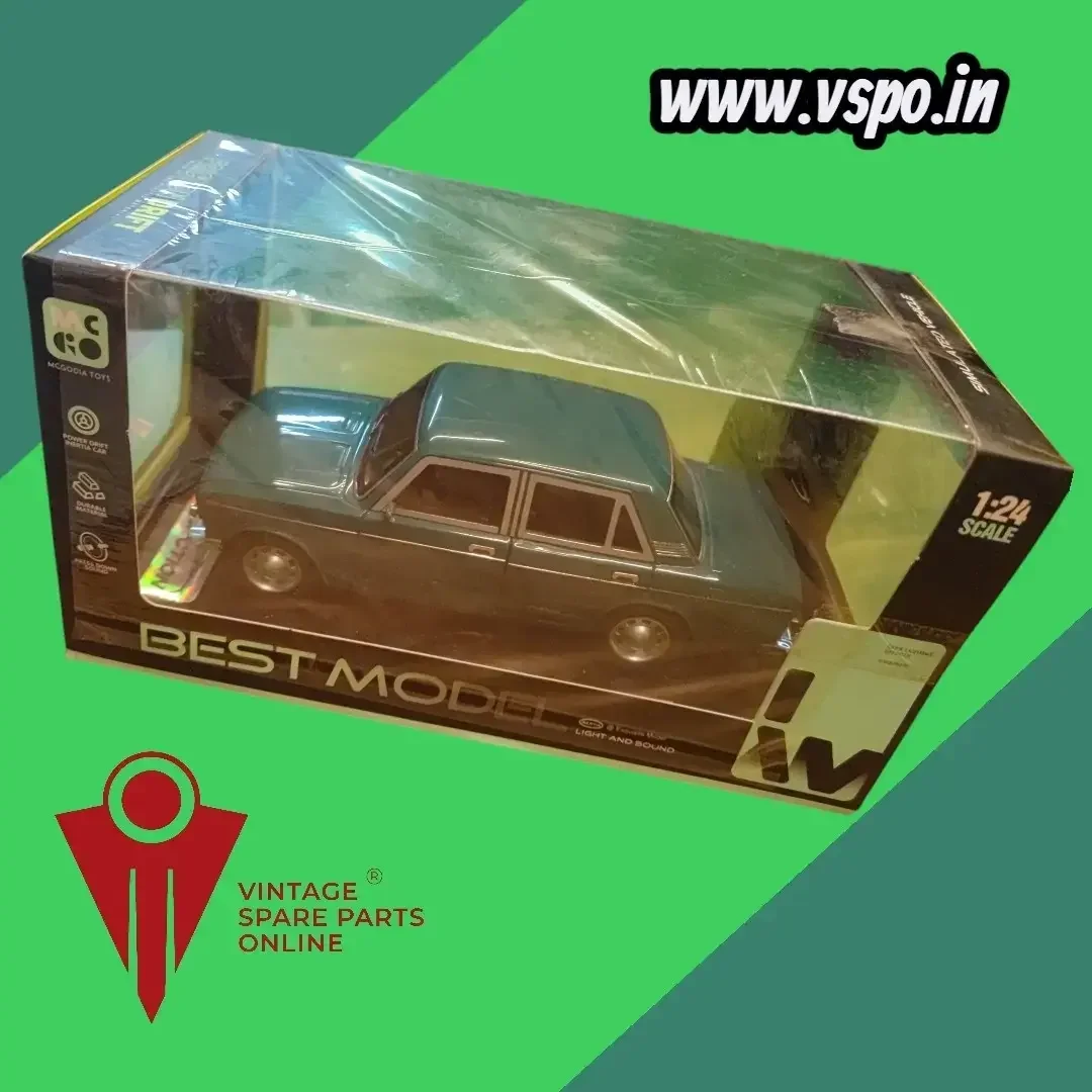 Green colour Lada vaz 2107 metal diecast model car 1:24 scale 4