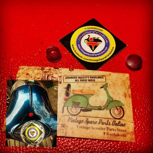 HANDAL RED GEM GLASS FOR VESPA150