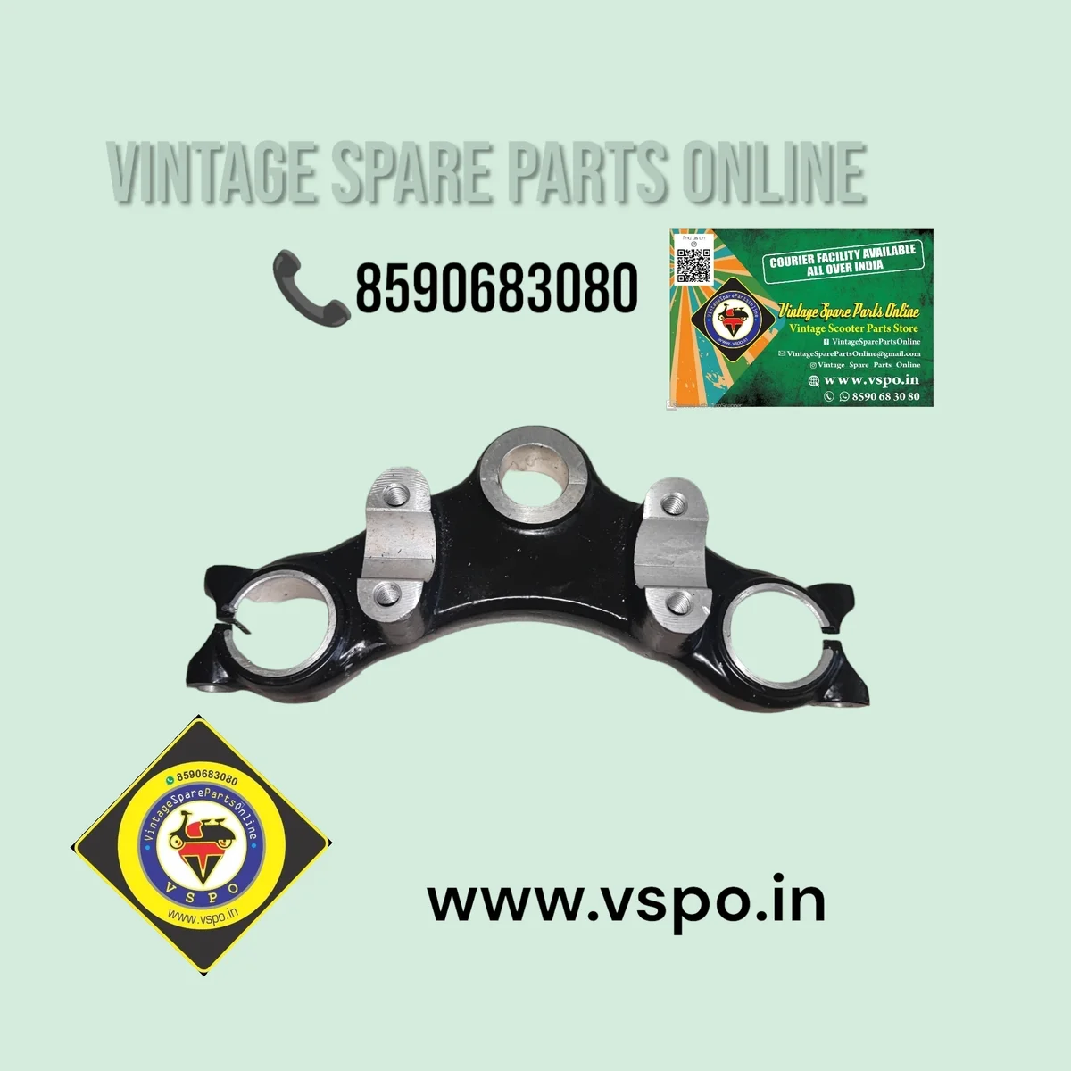 HANDLE TEE PLATE FOR YAMAHA RX100