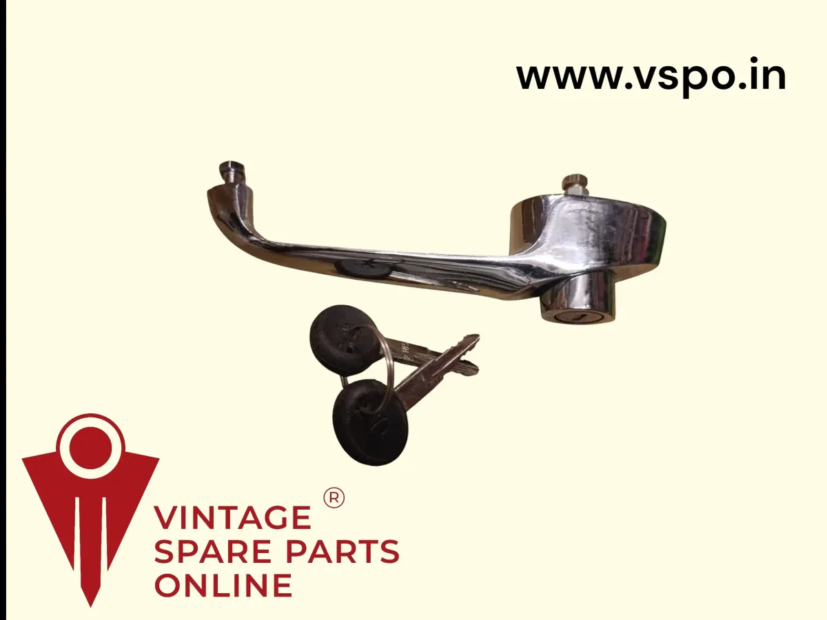 Handle with key(driver side) for premier padmini 2