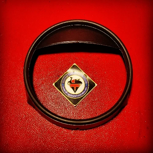 HEAD LIGHT BLACK PLASTIC RING FOR LML NV