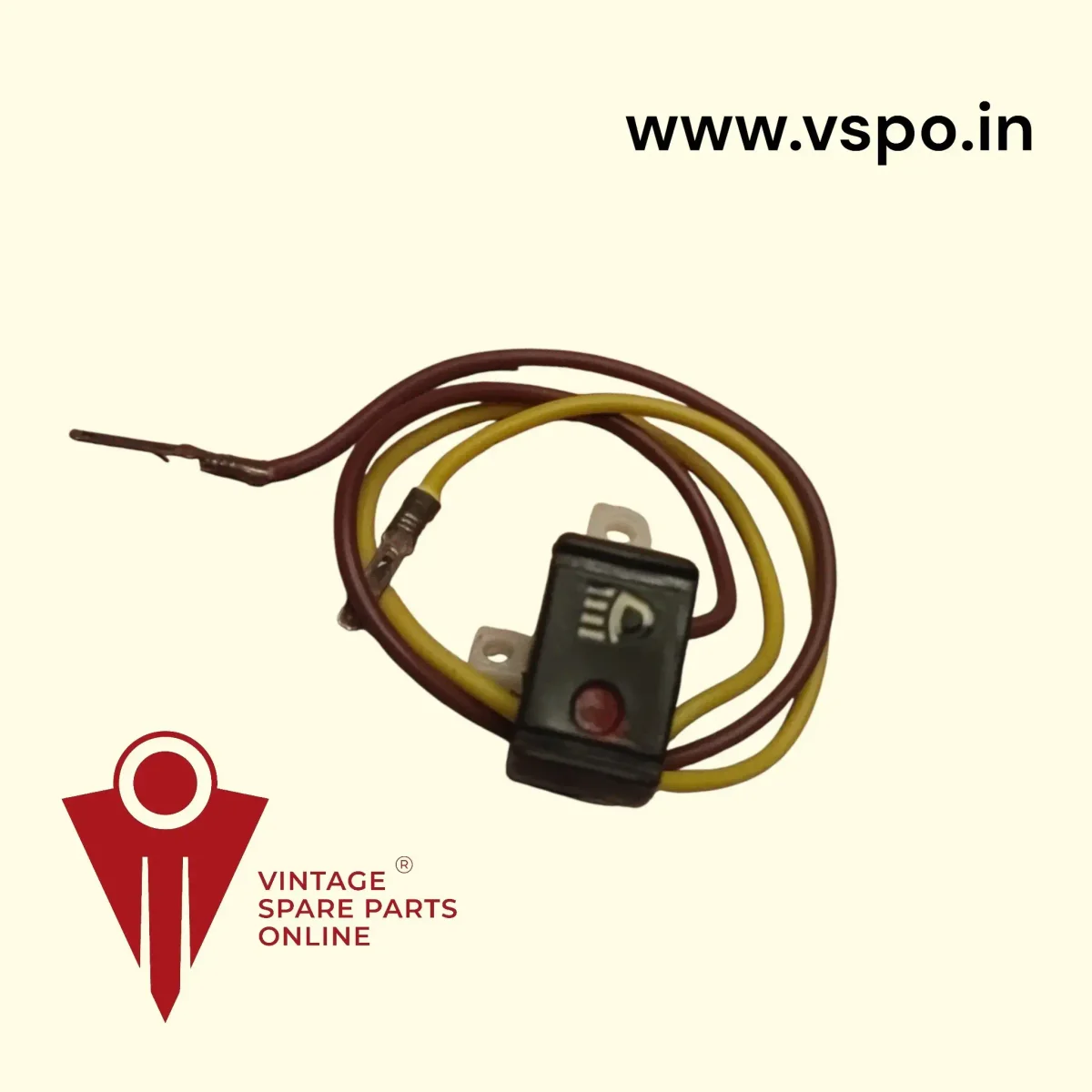 Head light button with wire for kinetic honda