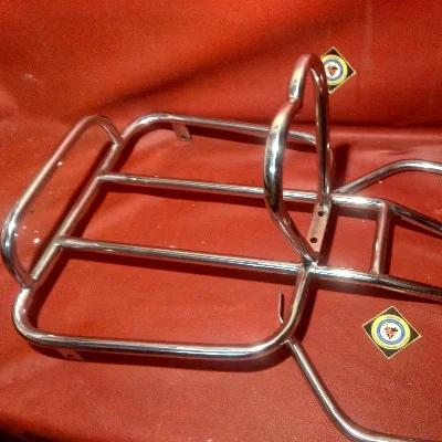 HEART SHAPE HANDLE SS CARRIER FOR LAMBRETTA LAMBY