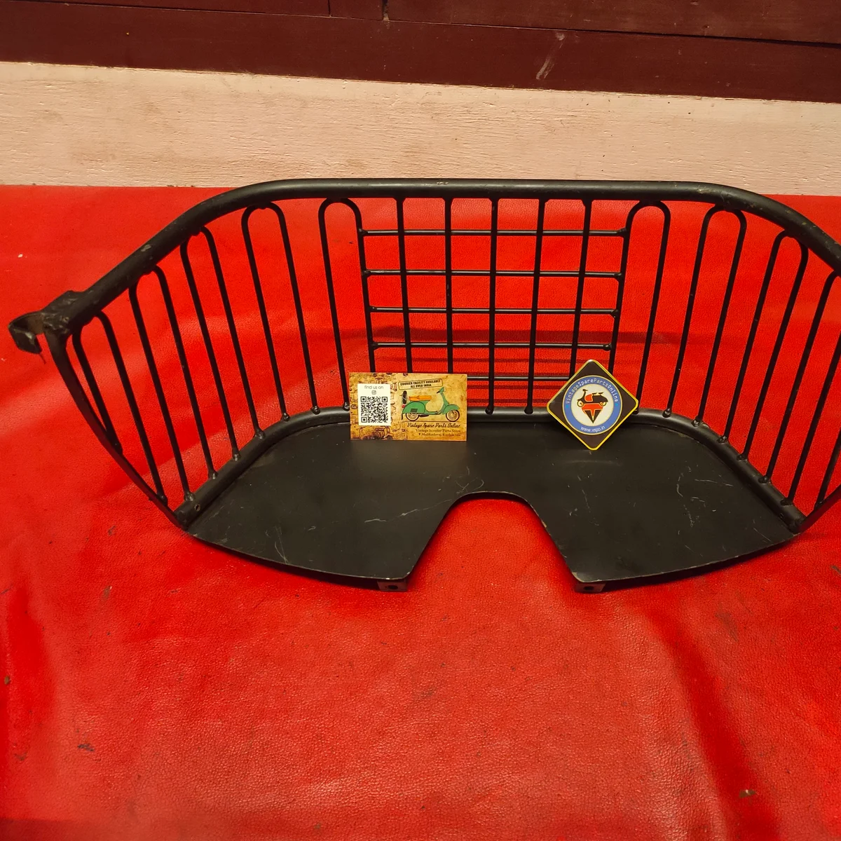 HEAVY GAUGE FRONT BASKET FOR BAJAJ CHETAK, PRIYA, CUB
