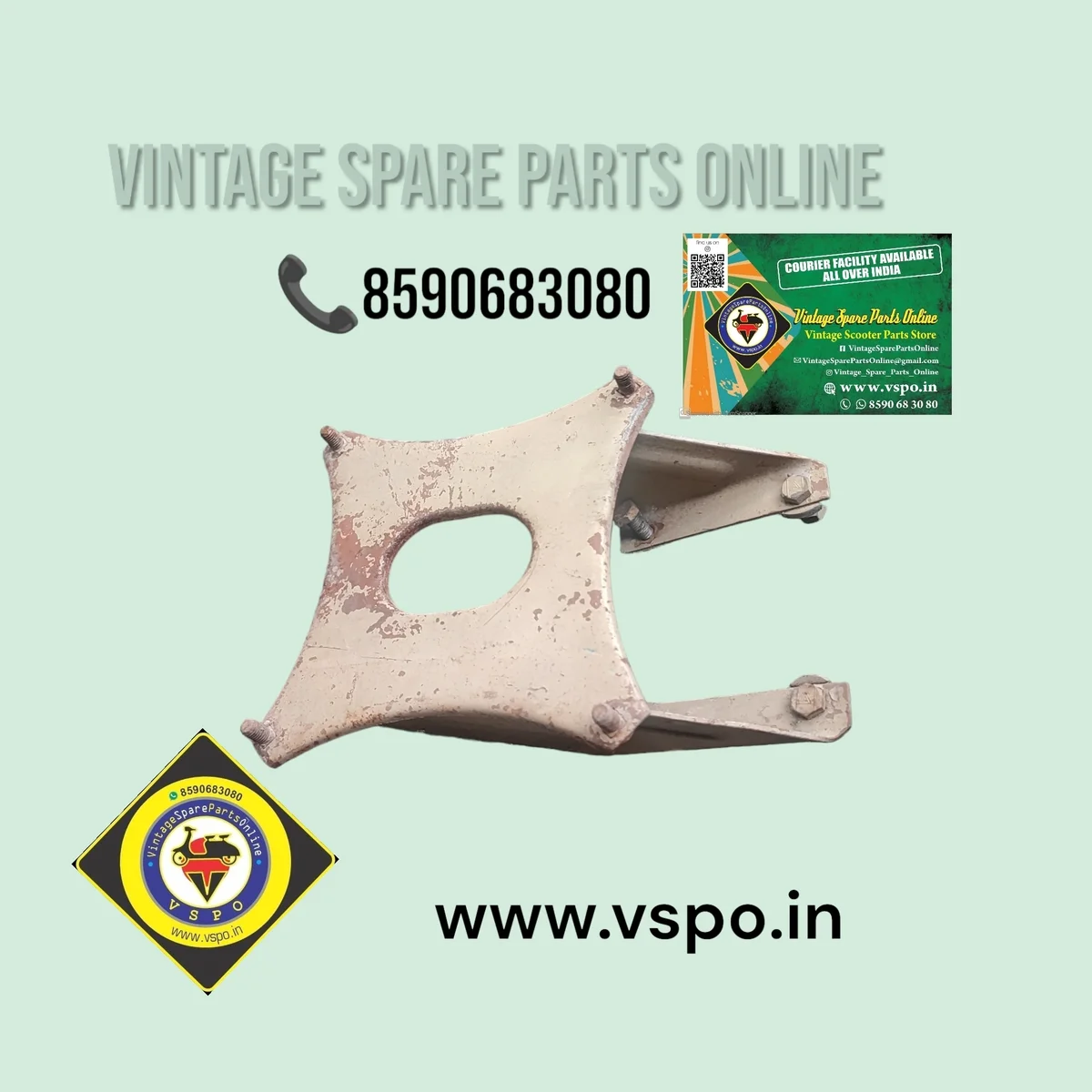 HORIZONTAL STEPNEY HOLDER FOR LAMBY LAMBRETTA