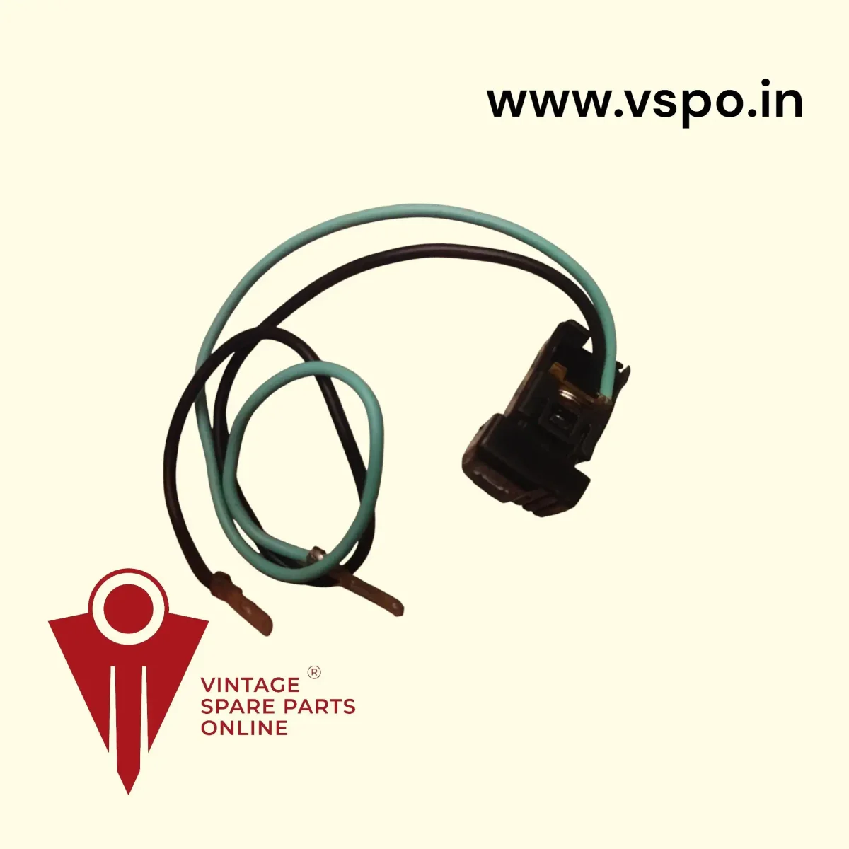 Horn button with wire for kinetic honda
