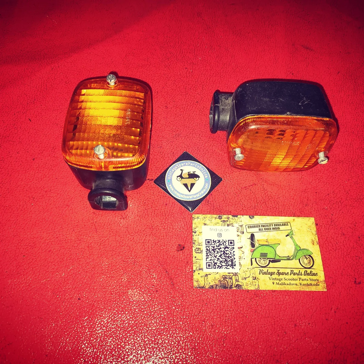 INDICATOR SET OF 2 PIECE FOR VESPA PL170