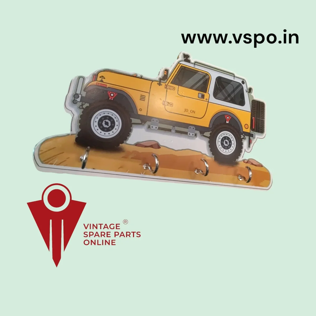 Jeep Design wall Key Holder