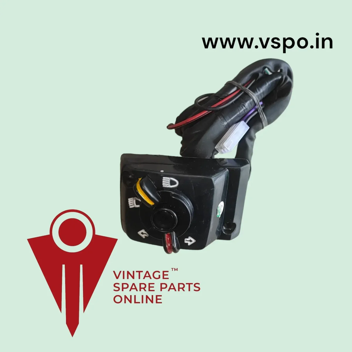 LEFT SIDE CONTROL SWITCH FOR BAJAJ CHETAK CLASSIC