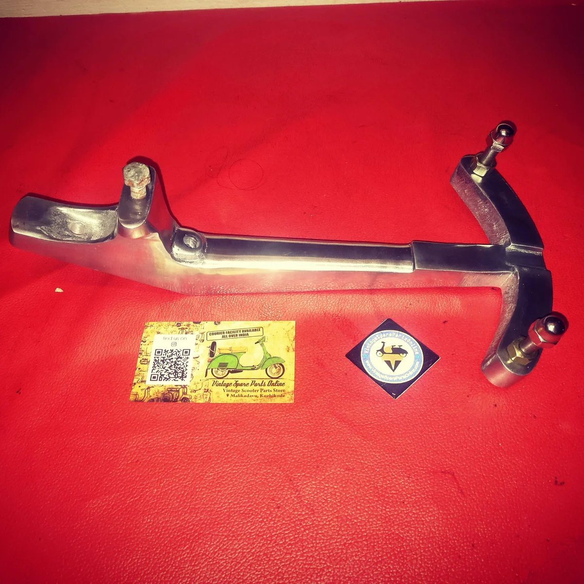 LEG SHEILD STEPNEY HOLDER 10 Inch FOR BAJAJ CHETAK LML SCOOTERS